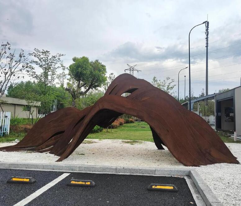 海港耐候钢板造型